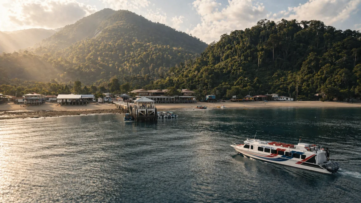 Tioman SpeedBoat interior cabin